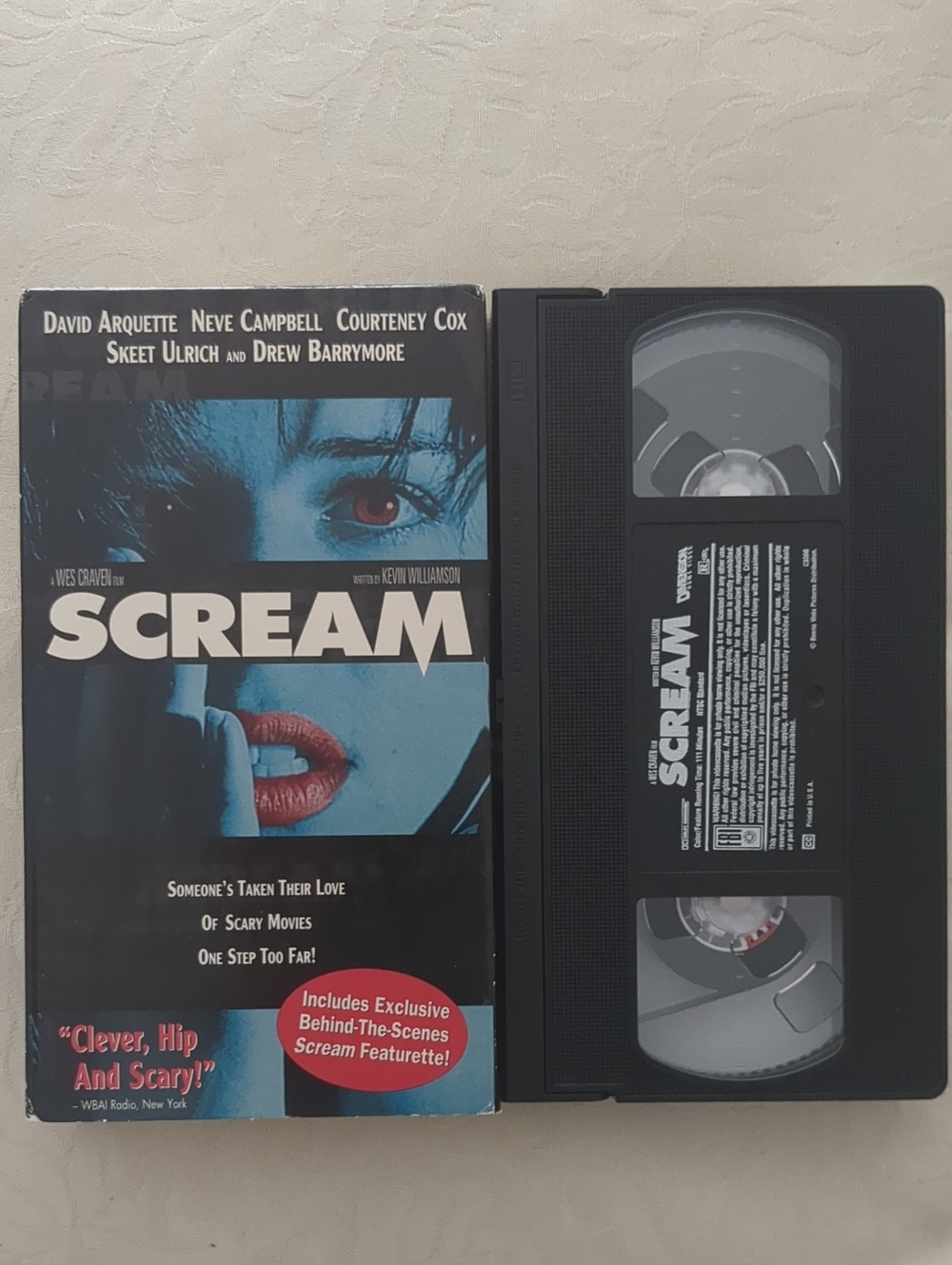 Scream VHS Movie Tape - Preloved
